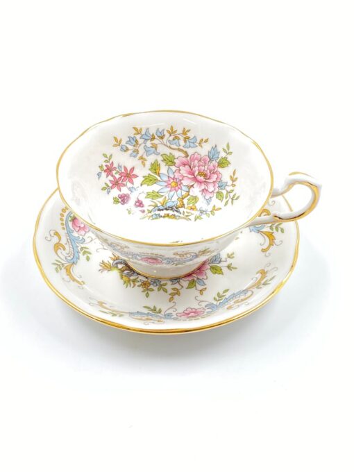 Porcelianinis “Royal Standard” puodelis (180 ml) 10,5x13x6 cm su lėkštute 14x14x2,5 cm
