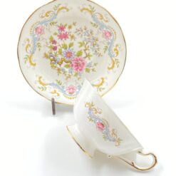 Porcelianinis “Royal Standard” puodelis (180 ml) 10,5x13x6 cm su lėkštute 14x14x2,5 cm