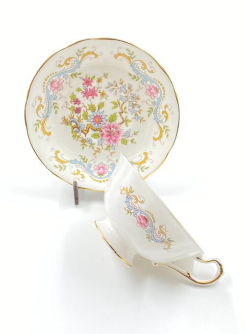 Porcelianinis “Royal Standard” puodelis (180 ml) 10,5x13x6 cm su lėkštute 14x14x2,5 cm
