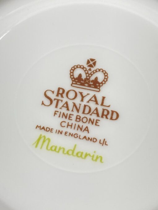 Porcelianinis “Royal Standard” puodelis (180 ml) 10,5x13x6 cm su lėkštute 14x14x2,5 cm