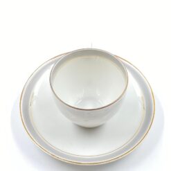 Porcelianinis “Arzberg” puodelis (80 ml) 6x8x5 cm su lėkštute 11,5×11,5×2