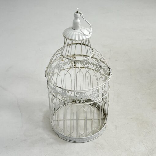 Metalinis dekoratyvinis paukščio narvas 25x25x60 cm