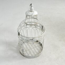 Metalinis dekoratyvinis paukščio narvas 25x25x60 cm