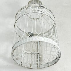 Metalinis dekoratyvinis paukščio narvas 25x25x60 cm
