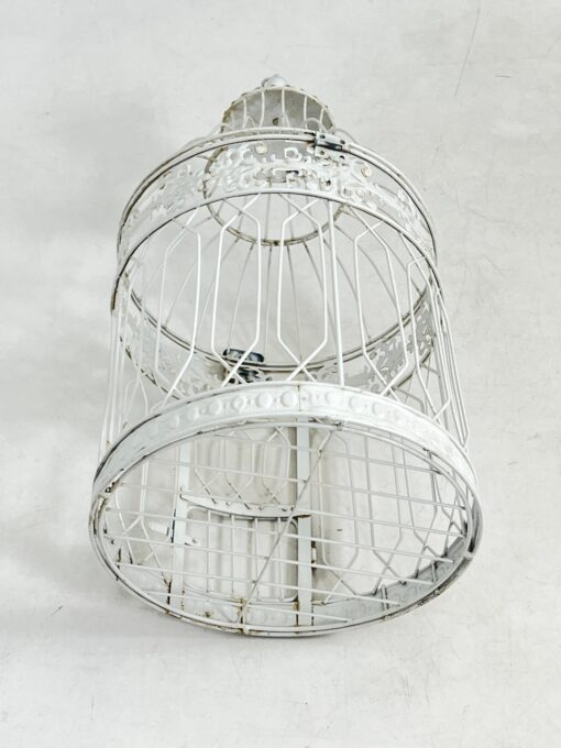 Metalinis dekoratyvinis paukščio narvas 25x25x60 cm