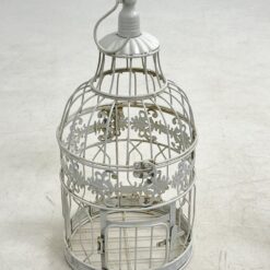 Metalinis dekoratyvinis paukščio narvas 19x19x49 cm