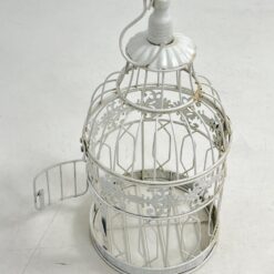 Metalinis dekoratyvinis paukščio narvas 19x19x49 cm