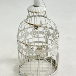 Metalinis dekoratyvinis paukščio narvas 19x19x49 cm