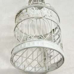 Metalinis dekoratyvinis paukščio narvas 19x19x49 cm