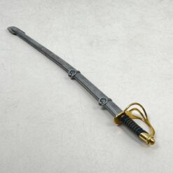 JAV pilietinio karo laikotarpio kavalerijos kardo reprodukcija 7x72x9 cm