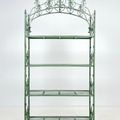 Provanso stiliaus metalinė sodo lentyna 37x106x224 cm