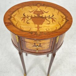 Liudviko XV laikotarpio stiliaus medinių spintelių su žalvario detalėmis 2 vnt. komplektas 30x40x70 cm