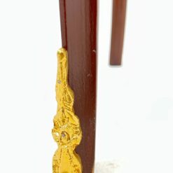 Liudviko XV laikotarpio stiliaus medinių spintelių su žalvario detalėmis 2 vnt. komplektas 30x40x70 cm