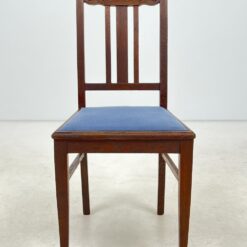 Ąžuolinė kėdė su gobeleno sėdimąja dalimi 48x45x98 cm, 49 cm