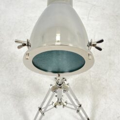 Pastatomas industrinio stiliaus metalinis šviestuvas 40x40x88-96 cm
