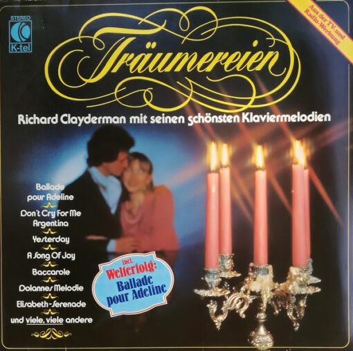 Richard Clayderman – 1979 – Träumereien (Richard Clayderman Mit Seinen Schönsten Klaviermelodien)