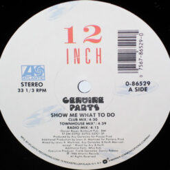 Genuine Parts - 1988 - Show Me What To Do [Maxi]