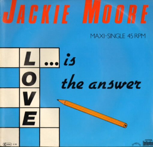 Jackie Moore – 1985 – Love Is The Answer [Maxi]