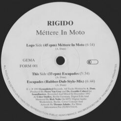 Rigido - 1993 - Méttere In Moto [Maxi]