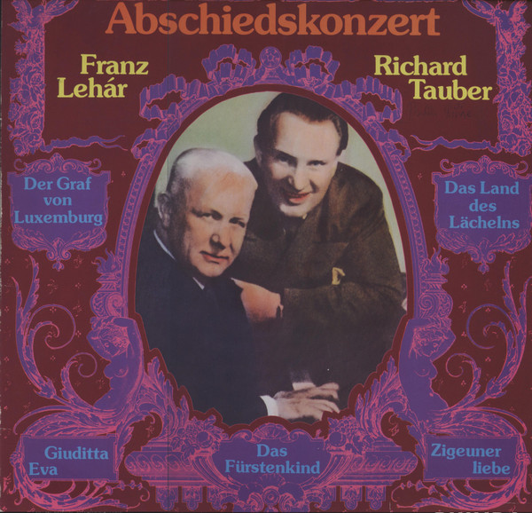 ALP16770C_1747897355 Franz Lehár/ Richard Tauber – 1978 – Abschiedskonzert