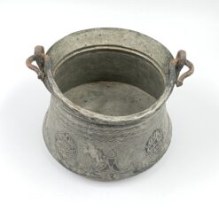 Metalinis graviruotas Vidurinių Rytų kibirėlis 23x24x18 cm, 32 cm