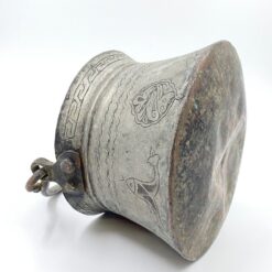 Metalinis graviruotas Vidurinių Rytų kibirėlis 23x24x18 cm, 32 cm