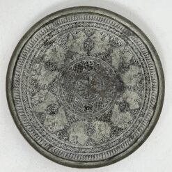 Metalinis graviruotas Vidurinių Rytų padėklas 60x60x3 cm