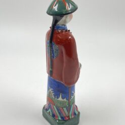 Porcelianinė Čingų dinastijos imperatoriaus statula 6x8x28 cm