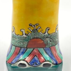 Porcelianinė Čingų dinastijos imperatoriaus statula 7x8x28 cm