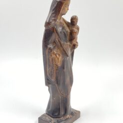 Medinė Švč. Mergelės Marijos su Kūdikėliu Jėzumi statula 7x10x33 cm