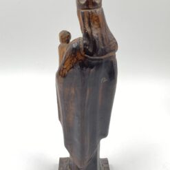 Medinė Švč. Mergelės Marijos su Kūdikėliu Jėzumi statula 7x10x33 cm