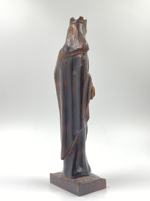 Medinė Švč. Mergelės Marijos su Kūdikėliu Jėzumi statula 7x10x33 cm
