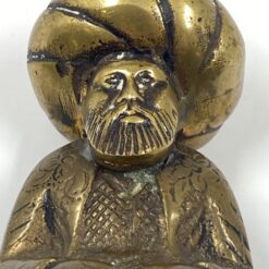 Žalvarinė musulmonų maldininko statula 6×5,5×10 cm