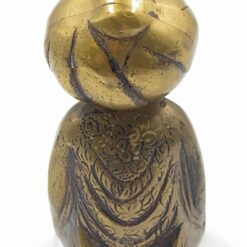 Žalvarinė musulmonų maldininko statula 6×5,5×10 cm