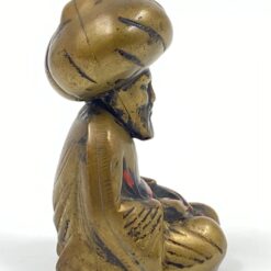 Žalvarinė musulmonų maldininko statula 6×5,5×10 cm