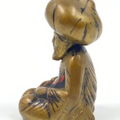 Žalvarinė musulmonų maldininko statula 6×5,5×10 cm