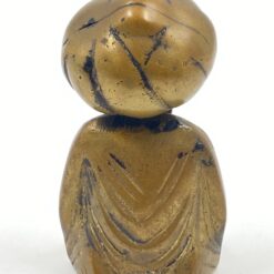 Žalvarinė musulmonų maldininko statula 6×5,5×10 cm