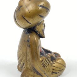 Žalvarinė musulmonų maldininko statula 6×5,5×10 cm