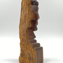 Medinis vyro biustas – statula 9x11x31 cm