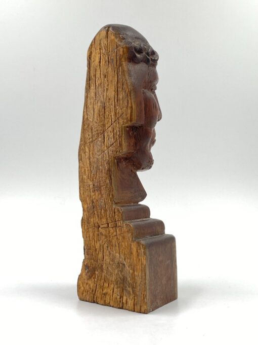 Medinis vyro biustas – statula 9x11x31 cm