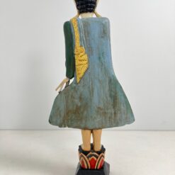 Medinė statula “Buda” 20x49x109 cm