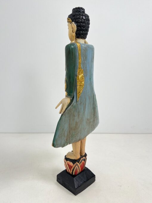 Medinė statula “Buda” 20x49x109 cm