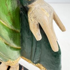 Medinė statula “Buda” 20x49x109 cm
