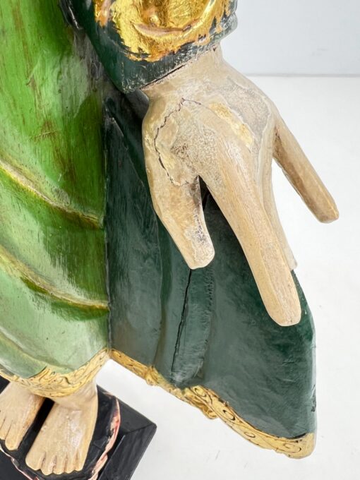 Medinė statula “Buda” 20x49x109 cm