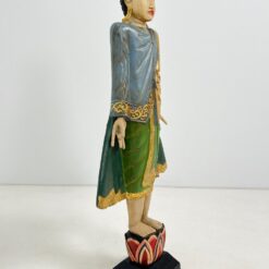 Medinė statula “Buda” 20x49x109 cm
