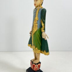 Medinė statula “Buda” 20x49x109 cm