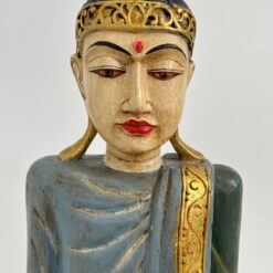 Medinė statula “Buda” 20x49x109 cm