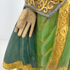 Medinė statula “Buda” 20x49x109 cm
