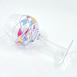 Krištolinių “Cristal de Paris” vyno taurių (800 ml) 2 vnt. komplektas 12x12x25 cm