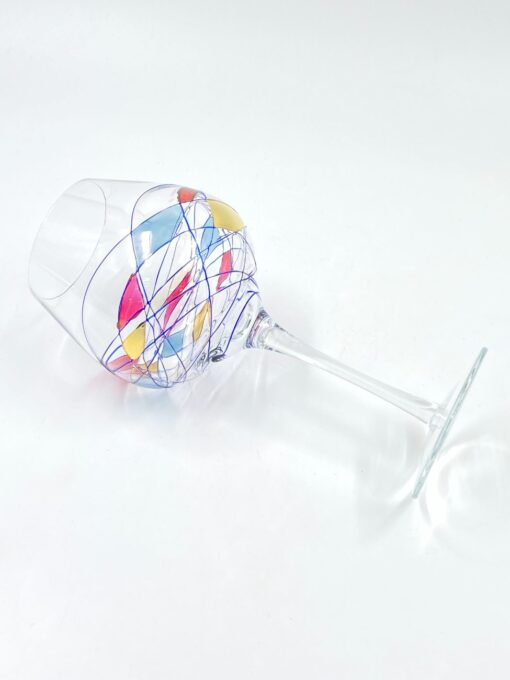Krištolinių “Cristal de Paris” vyno taurių (800 ml) 2 vnt. komplektas 12x12x25 cm